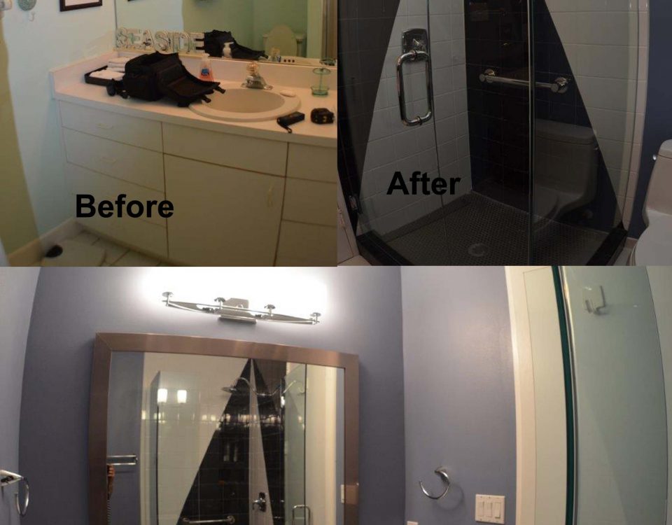 venice florida guest bathroom remodel before and after
