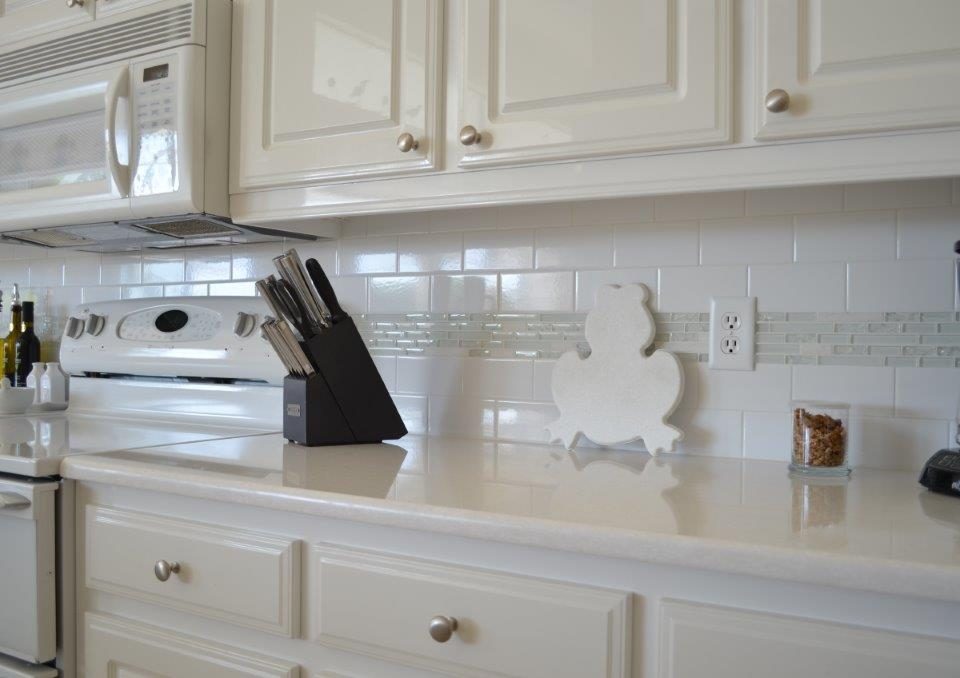 Beautiful details with a new backsplash and countertop